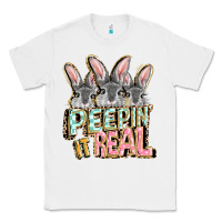 White peepin' it real easter day Classic Tee - FaDigitalArtStudio