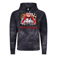 Cloud Black merry christmas truck snowman Vintage Hoodie - BarkalooDesign