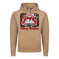Vintage Coffee merry christmas truck snowman Vintage Hoodie - BarkalooDesign