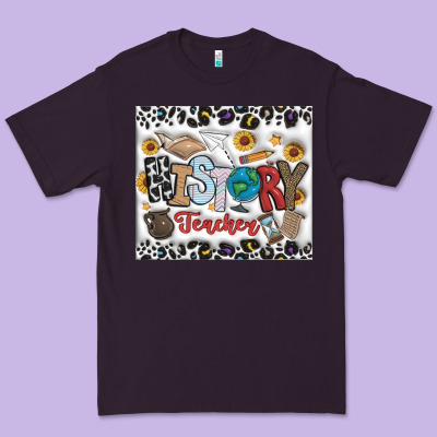 Histtory Teacher Premium Tee Designed By Cowhidedigitalart