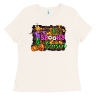 Bone it's spooky season halloween Ladies Tee - Artiststas