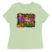Matcha it's spooky season halloween Ladies Tee - Artiststas