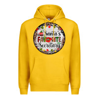 Lemon christmas santas favorite secretary    light Premium Hoodie - AdoDesignShop