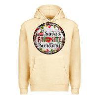 Pina Colada christmas santas favorite secretary    light Premium Hoodie - AdoDesignShop