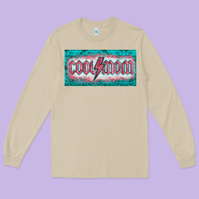 Western Coll Mom    License  Plaid  Templata Long Sleeve Tee Designed By Barkaloodesign