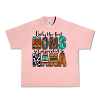 Salmon only the best moms get promoted to nana Urban Heavy Tee - RacoonDesign