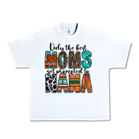 White only the best moms get promoted to nana Urban Heavy Tee - RacoonDesign