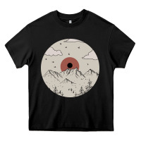 Black The Mountains Are Calling Heavy Core Tee - Bettercallsaul
