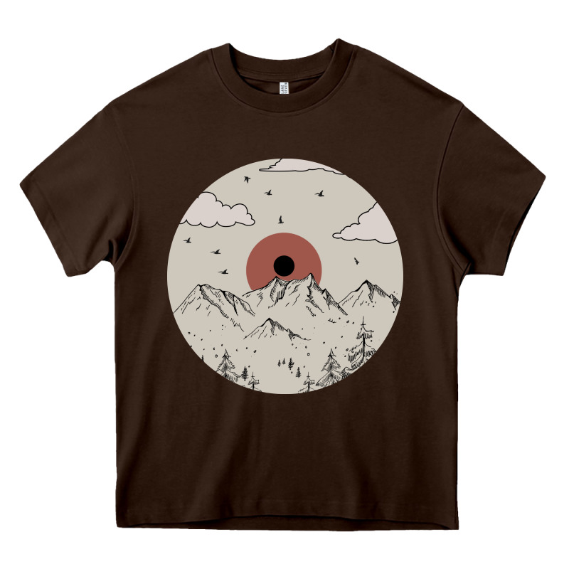 The Mountains Are Calling Heavy Core Tee by Bettercallsaul | Teevron