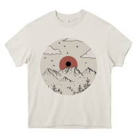 Cream The Mountains Are Calling Heavy Core Tee - Bettercallsaul