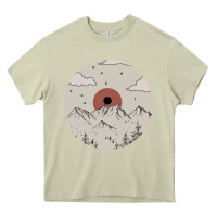 Mossy The Mountains Are Calling Heavy Core Tee - Bettercallsaul