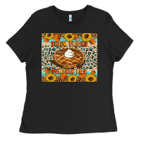 Black Thick thighs pumpkin pies Ladies Tee - Artiststas