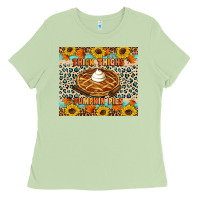 Matcha Thick thighs pumpkin pies Ladies Tee - Artiststas