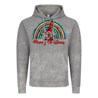 Cloud Rock merry christmas gnomes   rainbow Vintage Hoodie - BarkalooDesign