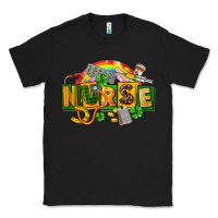 Black nurse st patricks Classic Tee - FaDigitalArtStudio