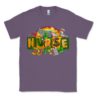 Lavender nurse st patricks Classic Tee - FaDigitalArtStudio