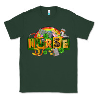 Sports Green nurse st patricks Classic Tee - FaDigitalArtStudio