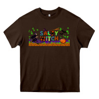 Chocolate Brown salty witch libbey glass Heavy Core Tee - BundleAndBundleShop