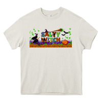 Cream salty witch libbey glass Heavy Core Tee - BundleAndBundleShop