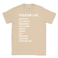 Mushroom theater life funny Classic Tee - DesigneFamous