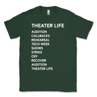 Sports Green theater life funny Classic Tee - DesigneFamous