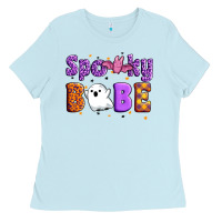 Baby Blue spooky babe Ladies Tee - Artiststas
