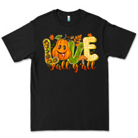 Black Love Fall Y'all Premium Tee - CowhideDigitalArt