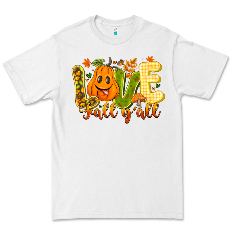 Love Fall Y'all Premium Tee by CowhideDigitalArt | Teevron