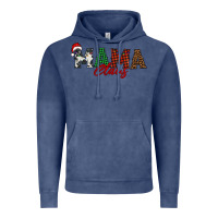 Vintage Denim mama claus Vintage Hoodie - BarkalooDesign