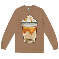 Toasted Coconut iced caramel frappuccino coffee Long Sleeve Tee - BarkalooDesign