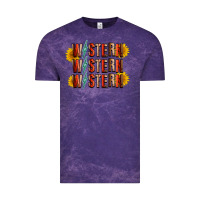 Cloud Purple western sunflower Vintage Tee - RacoonDesign