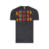 Vintage Black western sunflower Vintage Tee - RacoonDesign