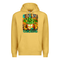 Antique Gold go fall on a cactus Premium Hoodie - AdoDesignShop