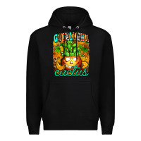 Black go fall on a cactus Premium Hoodie - AdoDesignShop