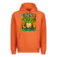 Carrot go fall on a cactus Premium Hoodie - AdoDesignShop