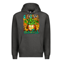 Charcoal Heather go fall on a cactus Premium Hoodie - AdoDesignShop
