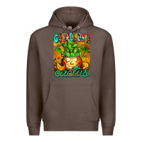 Coffee go fall on a cactus Premium Hoodie - AdoDesignShop