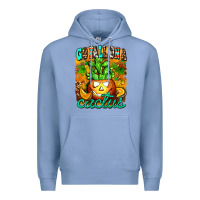 Colony Blue go fall on a cactus Premium Hoodie - AdoDesignShop