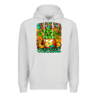 Dove Grey go fall on a cactus Premium Hoodie - AdoDesignShop