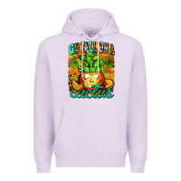 Lilac go fall on a cactus Premium Hoodie - AdoDesignShop