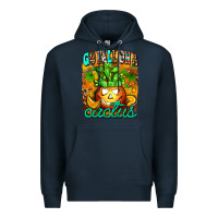 Navy go fall on a cactus Premium Hoodie - AdoDesignShop