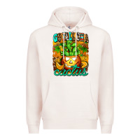 Pale Pink go fall on a cactus Premium Hoodie - AdoDesignShop