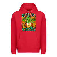 Red go fall on a cactus Premium Hoodie - AdoDesignShop