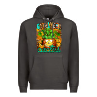 Smoke go fall on a cactus Premium Hoodie - AdoDesignShop