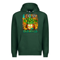 Sports Green go fall on a cactus Premium Hoodie - AdoDesignShop