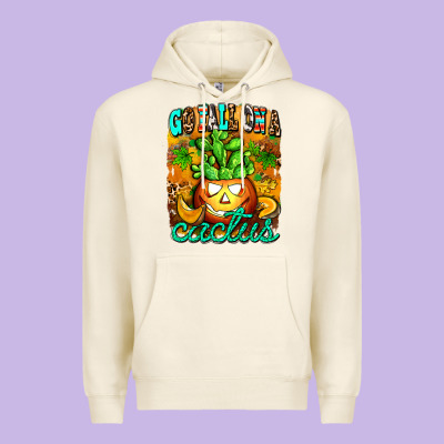 Go Fall On A Cactus Premium Hoodie Designed By Adodesignshop