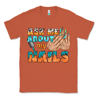 Copper ask me about my nails bbs Classic Tee - BundleAndBundleShop
