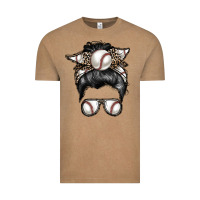 Vintage Coffee baseball mom Vintage Tee - RacoonDesign