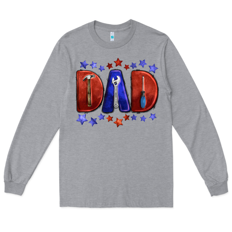 Tools For Dad Long Sleeve Tee by BarkalooDesign | Teevron