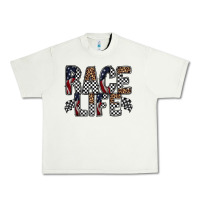 Pistachio race life Urban Heavy Tee - RacoonDesign